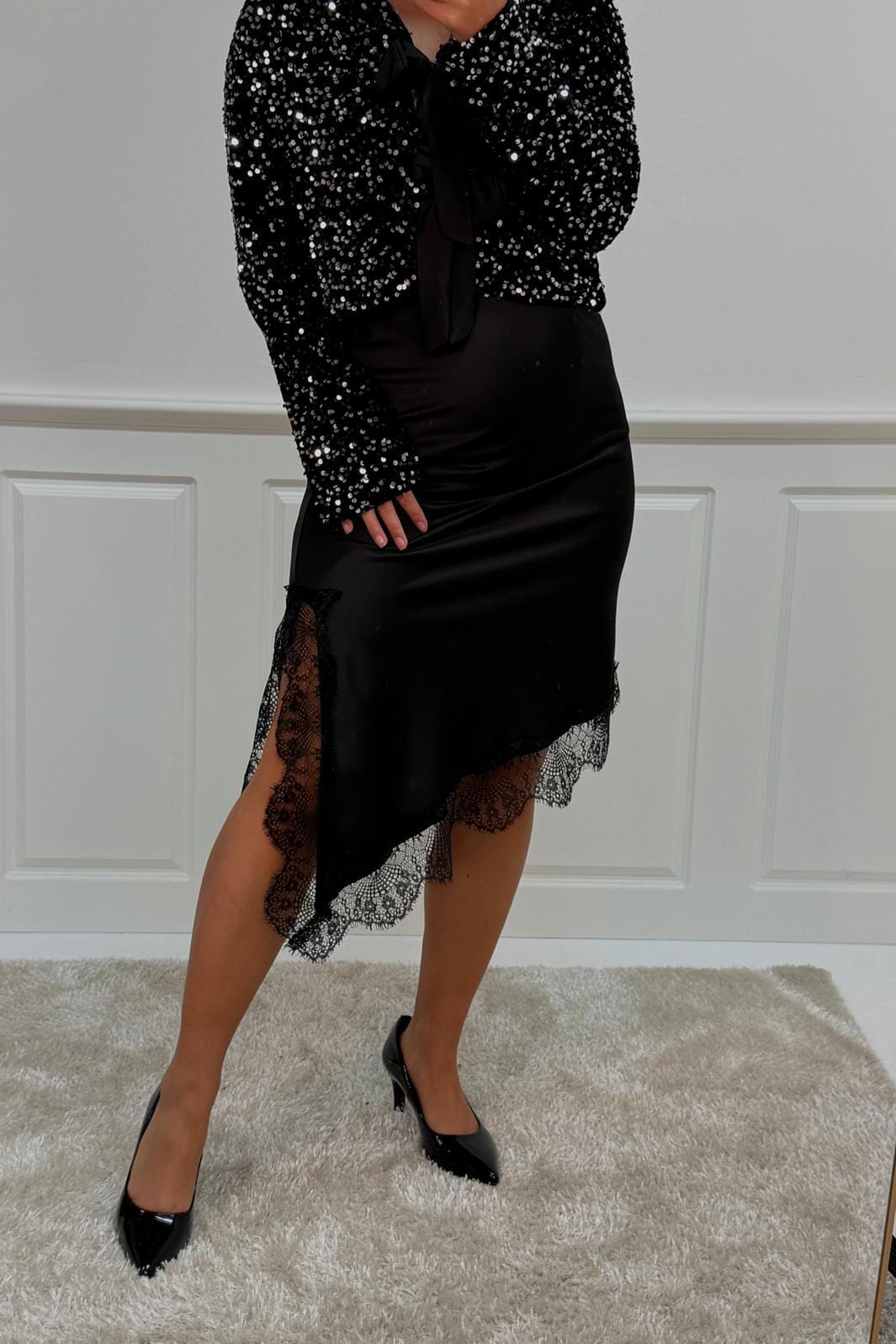 A-bee - Paloma skirt - Black Nederdele 