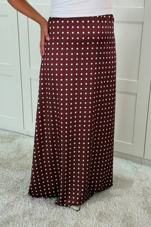 A-bee - Sabrina Skirt - Dark Maroon Nederdele 