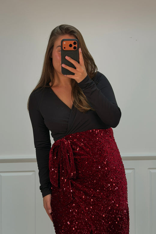 A-bee - Viviana dress - Burgundy Kjoler 