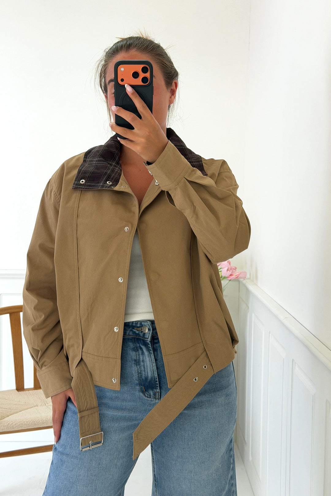 A-Bee - Zuleika Jacket - Camel Jakker 