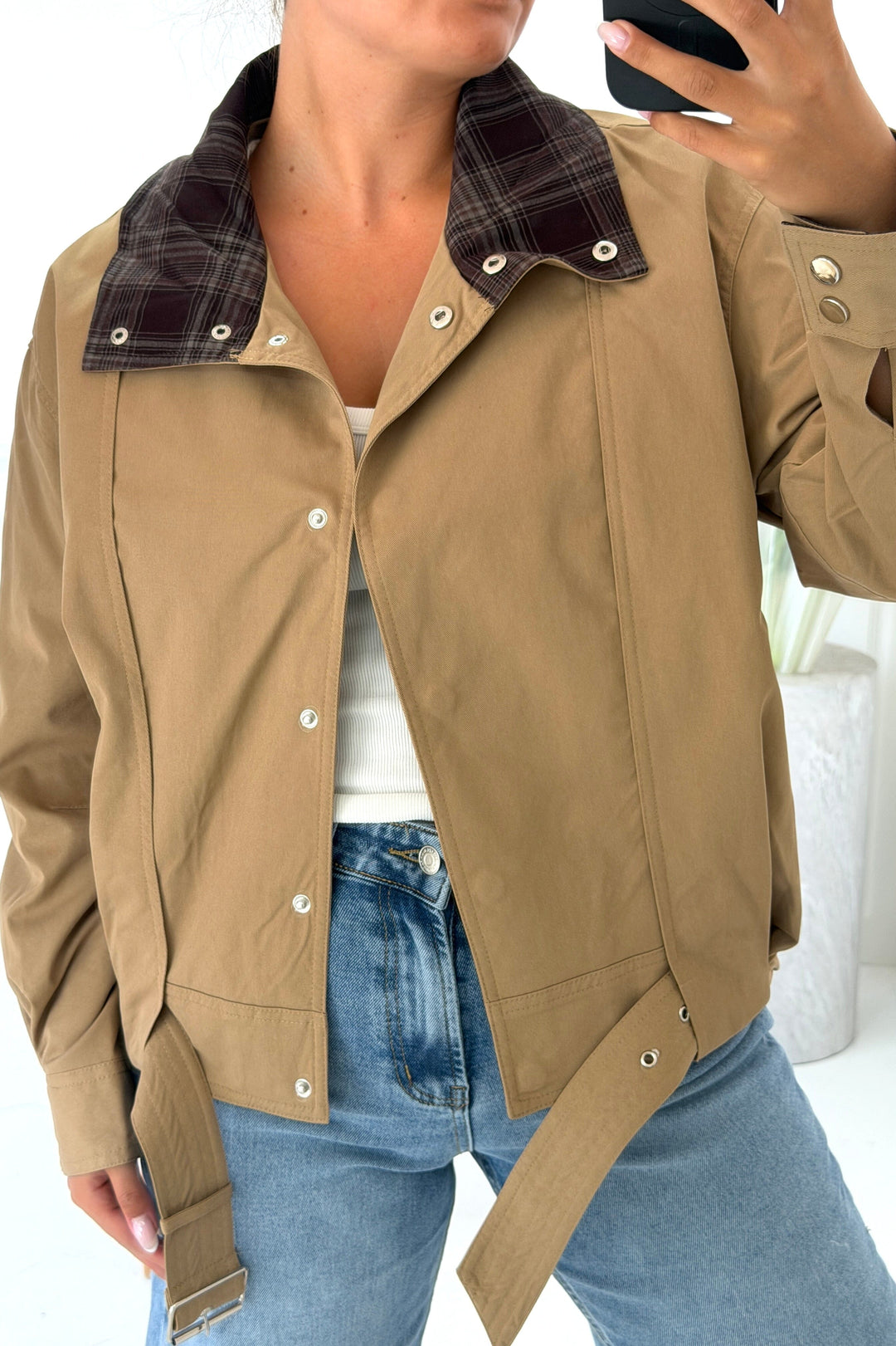 A-Bee - Zuleika Jacket - Camel Jakker 
