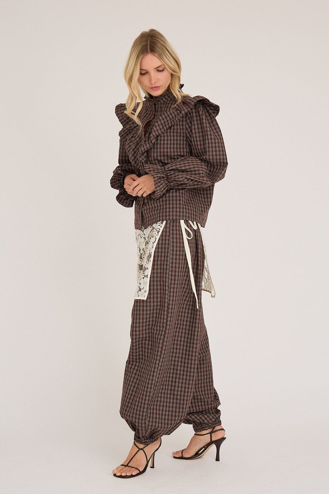 A-View - Arwen Wrap Skirt AV8196 - 005 - Off White Blazere 