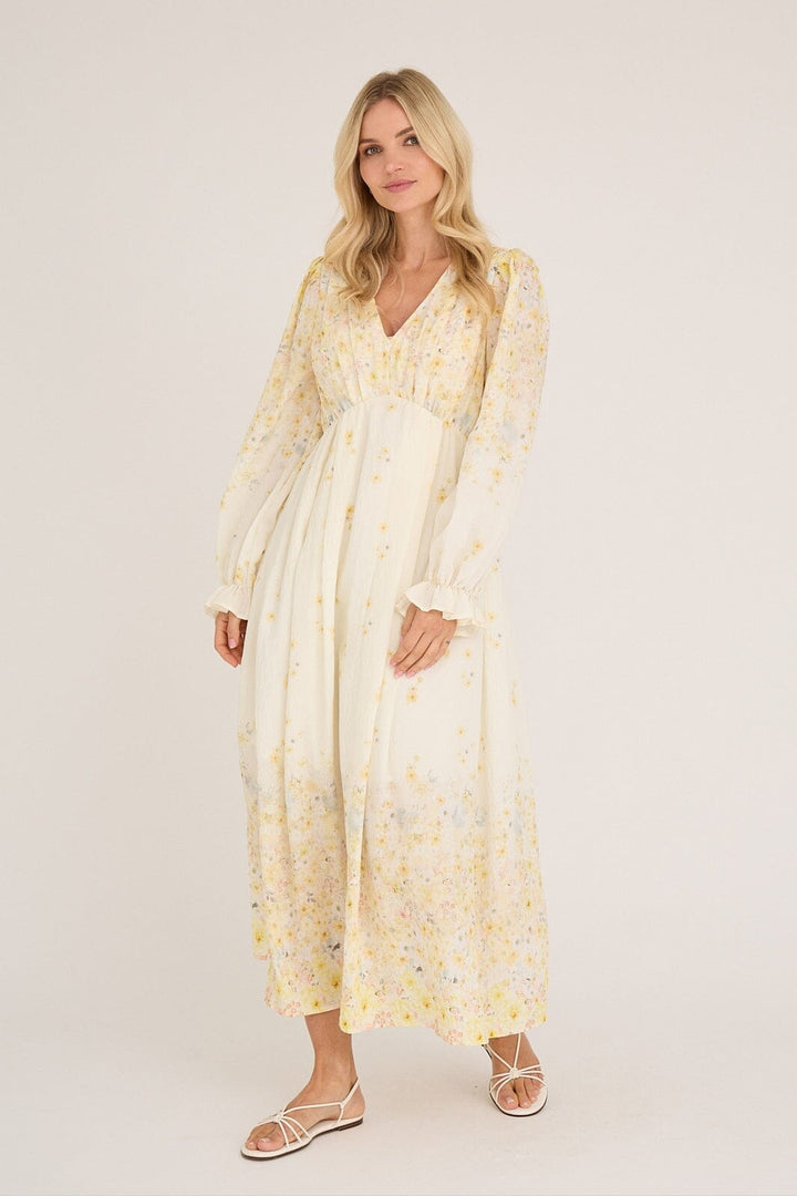 A-View - Aurora Dress AV8140 - 069 - Pale Yellow