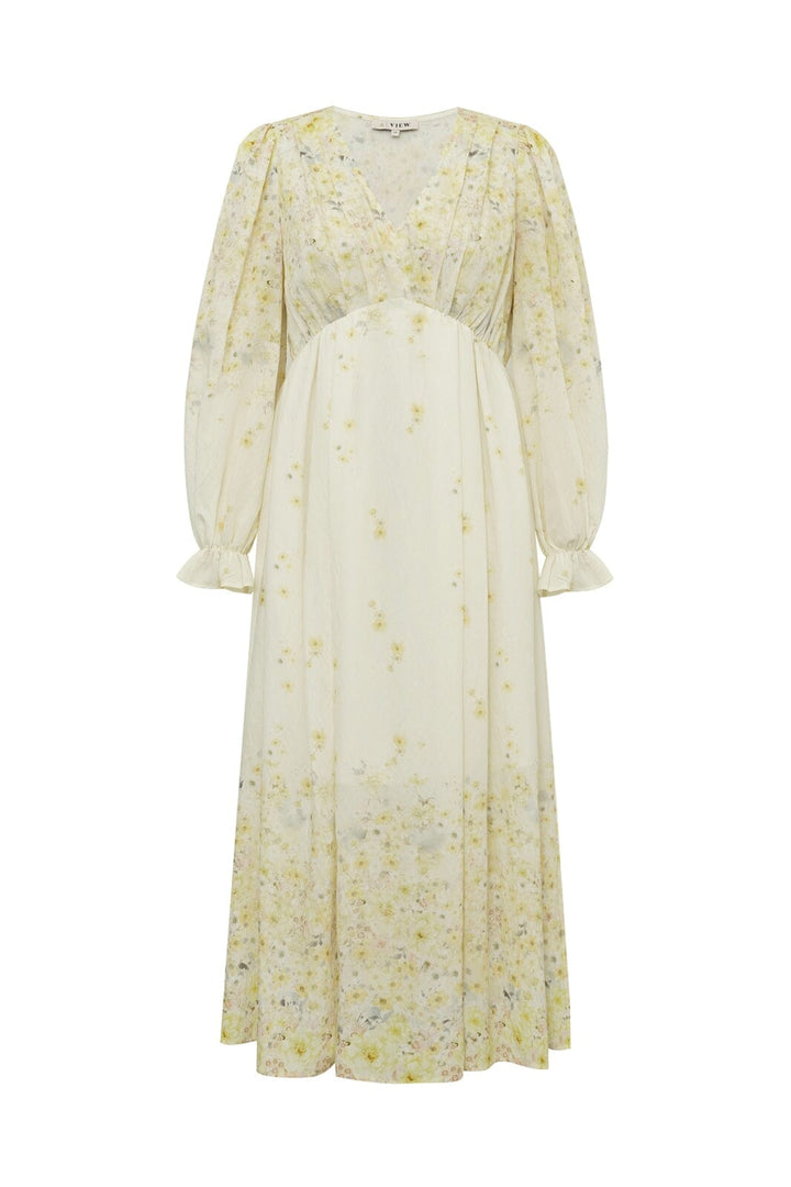 A-View - Aurora Dress AV8140 - 069 - Pale Yellow