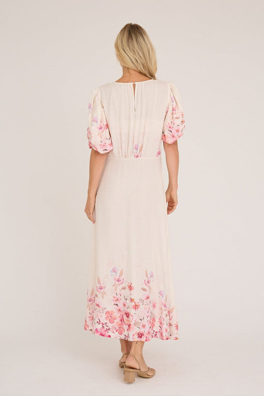 A-View - Botanic Dress AV8141 - 016 - Cream