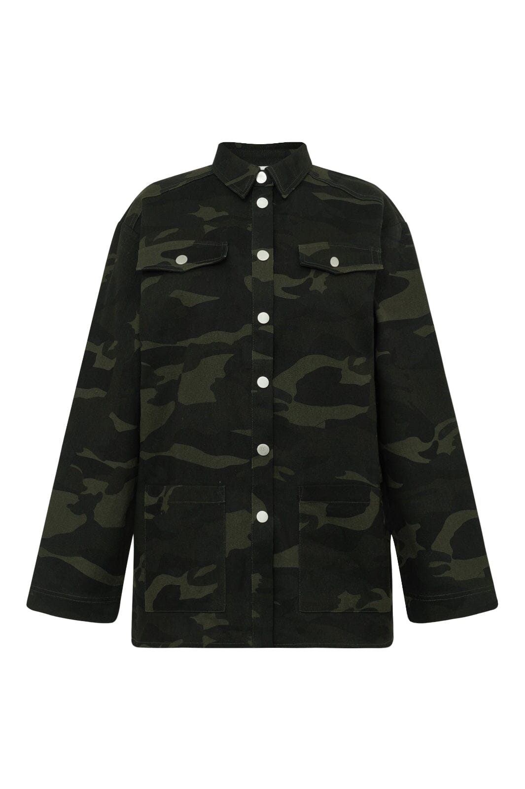 A-View - Camo Jacket AV8127 - 863 - Army/Black Shorts 