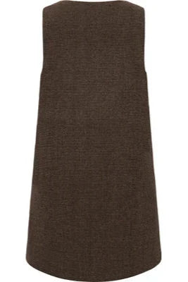 A-View - Heritage Spencer Dress AV7024 - 214 - Brown/Rust Kjoler 