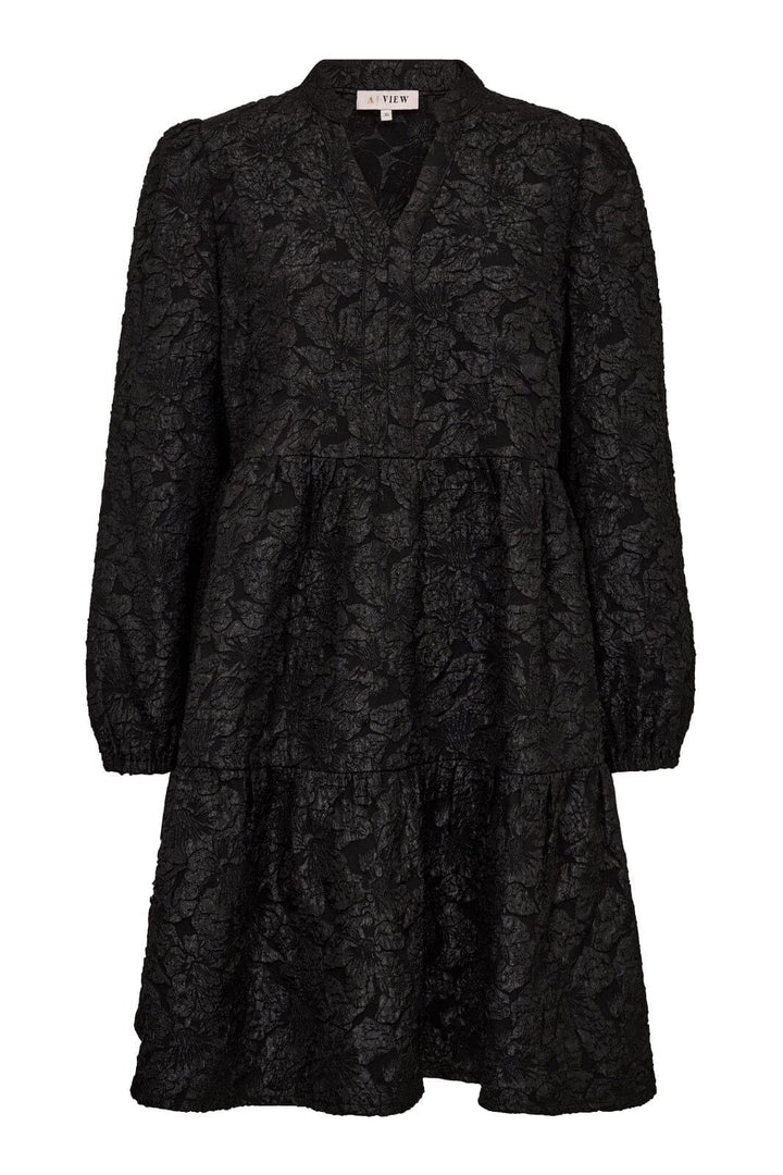A-View - Ida Dress AV4847 - 999 - Black Kjoler 