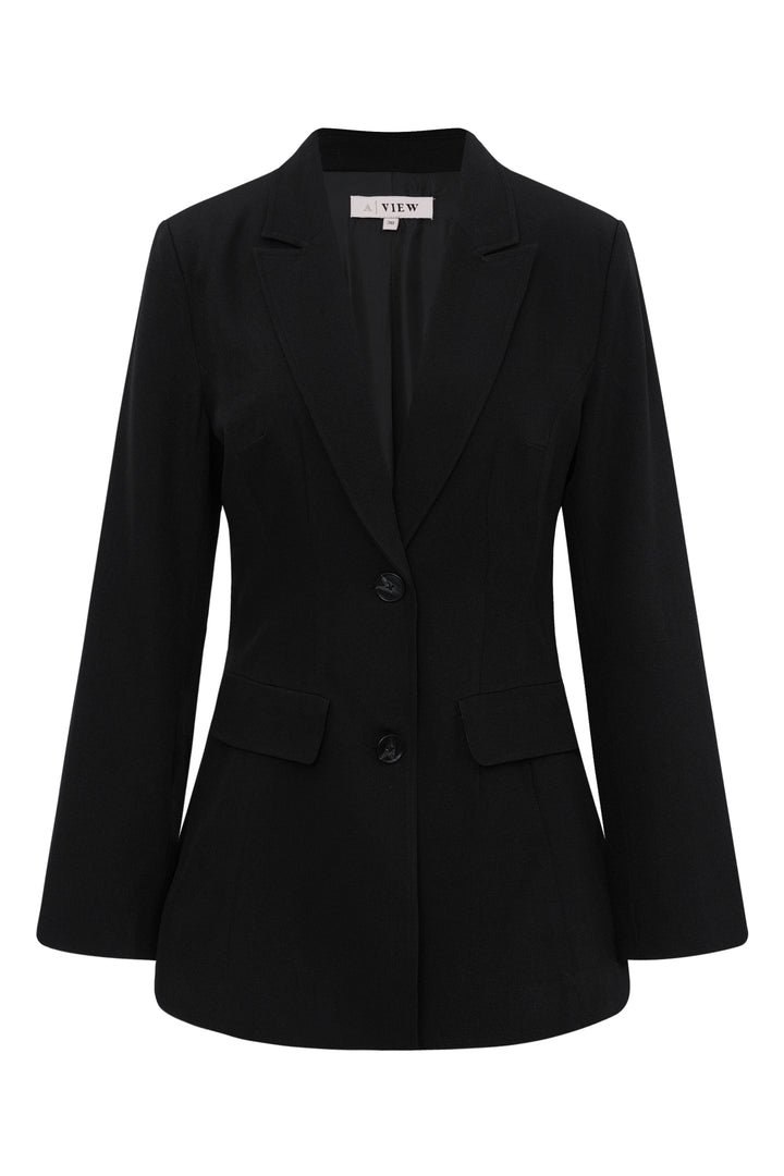 A-View - Juliette Blazer AV6091 - 999 - Black Blazere 