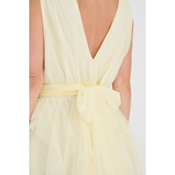 A-View - Miranda New Dress AV7094 - 069 - Pale Yellow Kjoler 