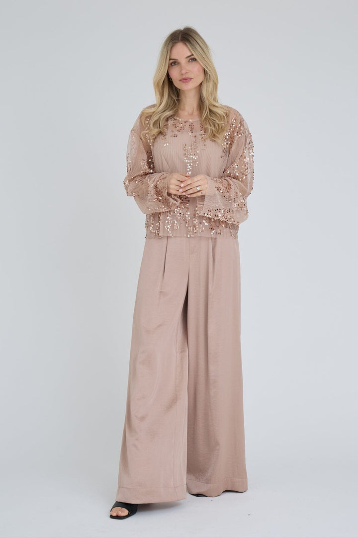 A-View - Ying Blouse AV8377 - 316 - Almond