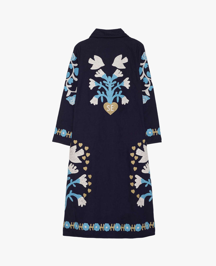 Sissel Edelbo - Rose Coat Se 2038 - Navy Horses