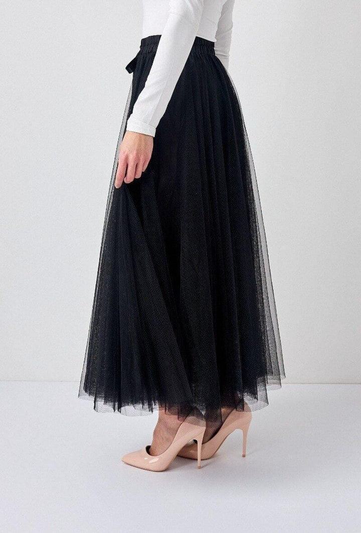 Anobel Copenhagen - Long Tulle Skirt CK08077 - Black