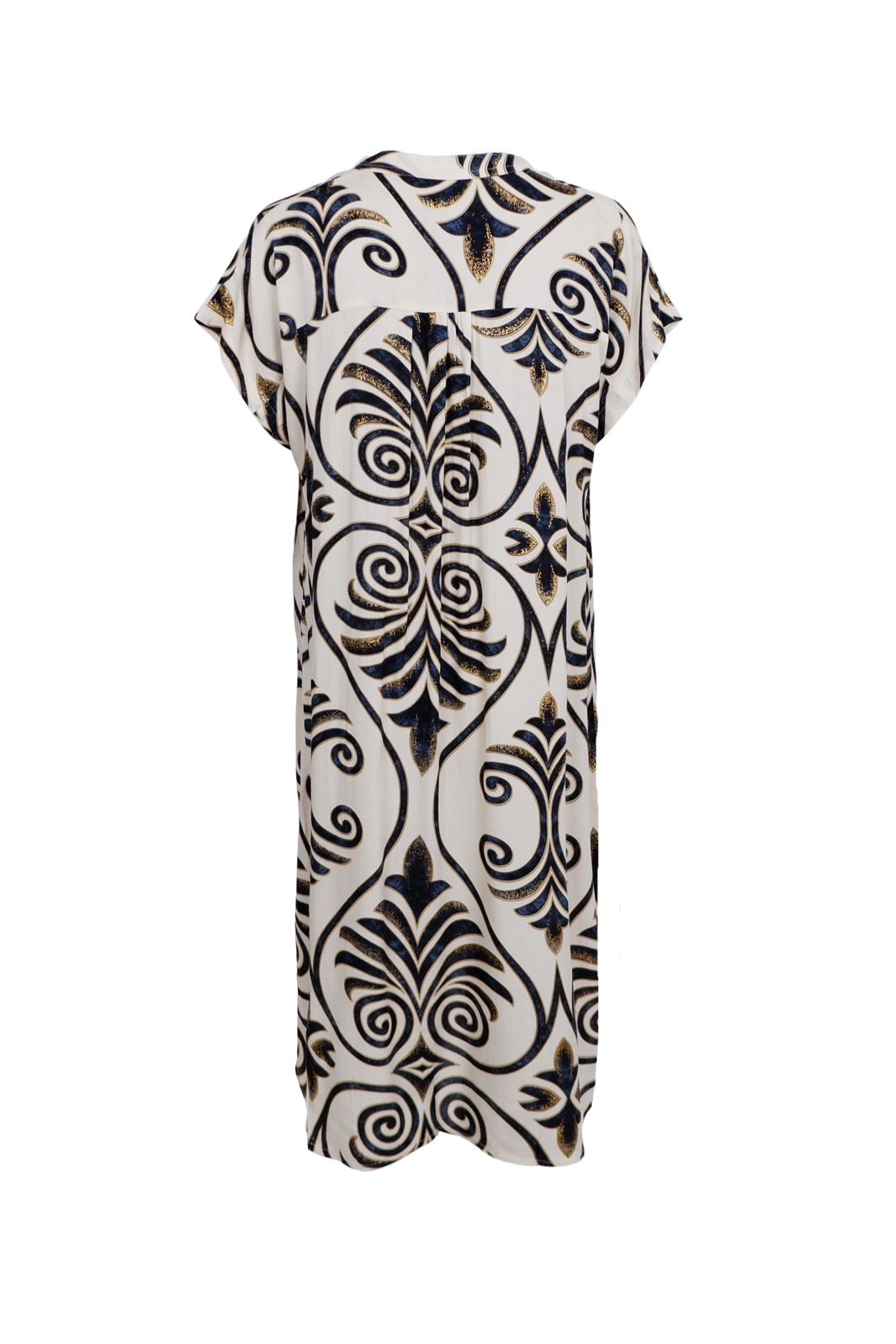 Black Colour - Bcstella Short Dress 39608 - Malaka White
