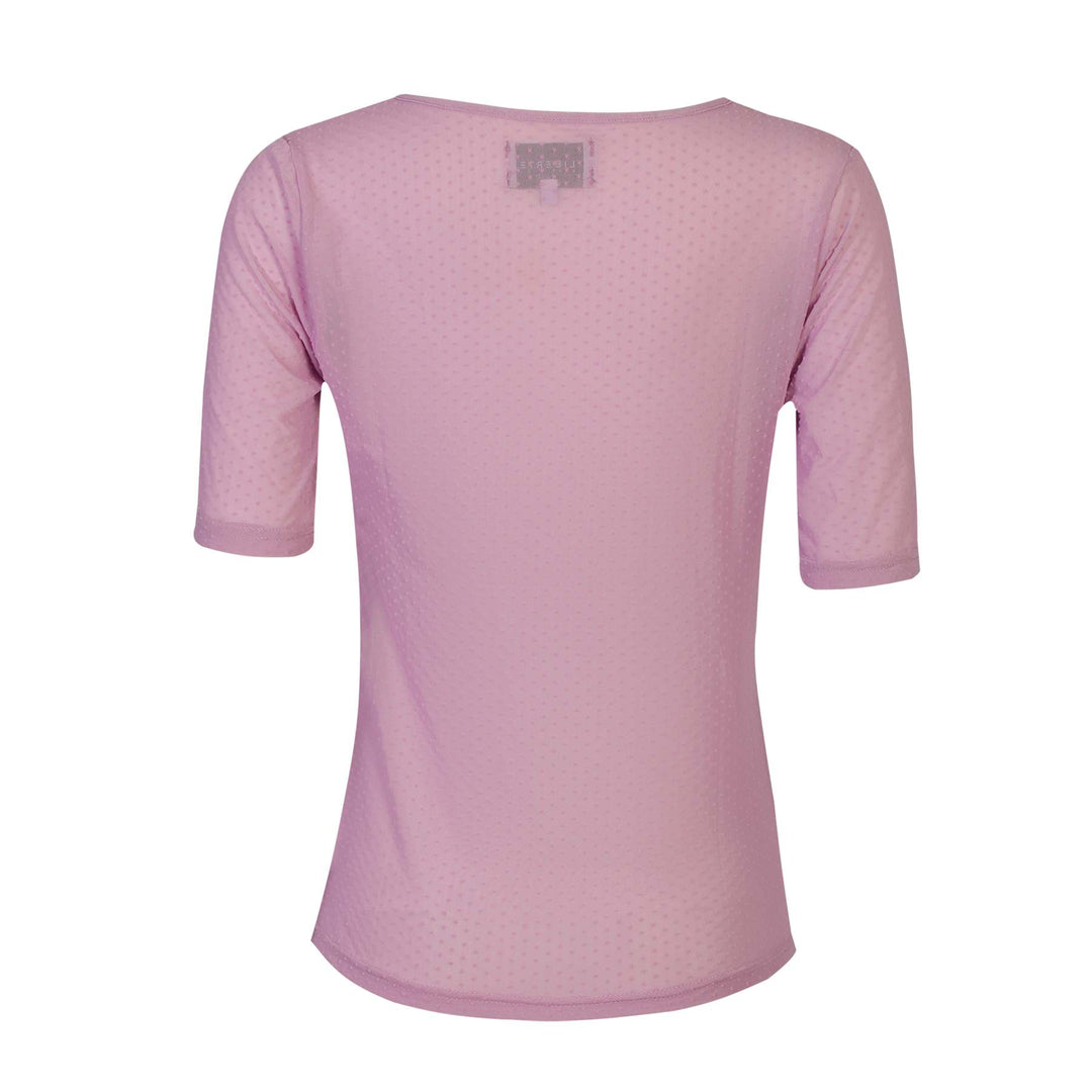 Liberte - Mesh Ss Tshirt, Dot 22011 - Lavender