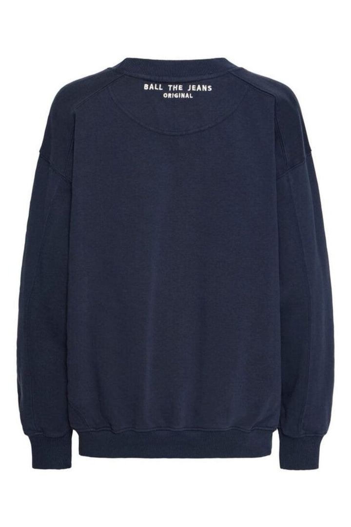 Ball - Baalessandro Letter Patch Sweat 50405324 - 193922 - Sky Captain