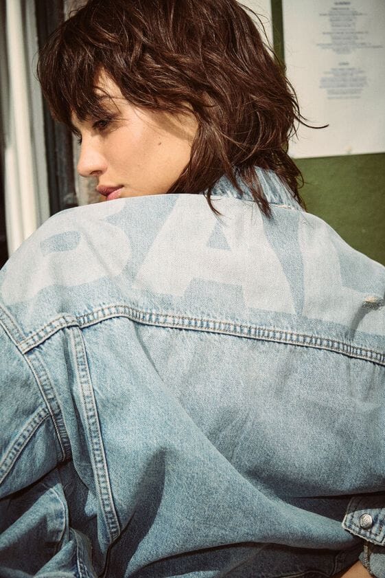 Ball - Bacammie W. Shadow Logo Denim 50408035 - 900005058 - Vintage Tinted Indiigo Jakker 