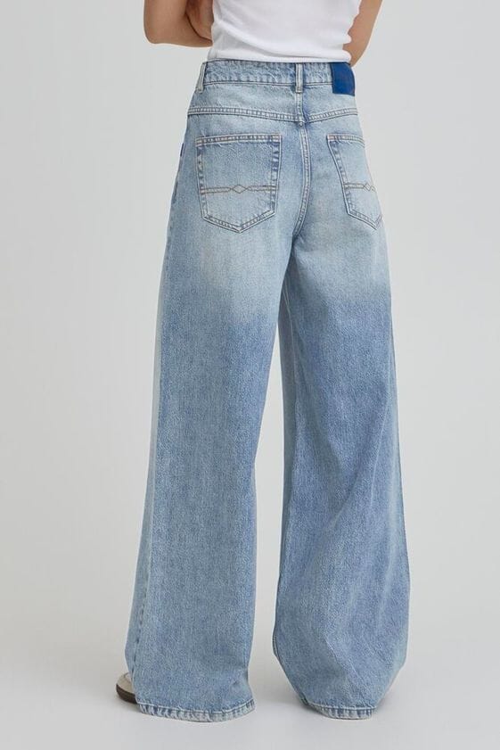 Ball - Basaga Wide Leg 50408015 - 900005059 - 90S Medium Blue Indiigo Jeans 