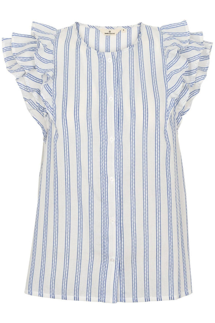 Basic Apparel - Ada Shirt BA426-05 - 781 - True Navy / Whisper White