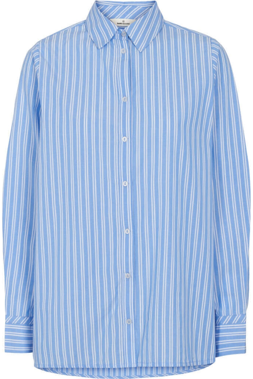 Basic Apparel - Merri Shirt - 639 princess blue / Bright white Skjorter 
