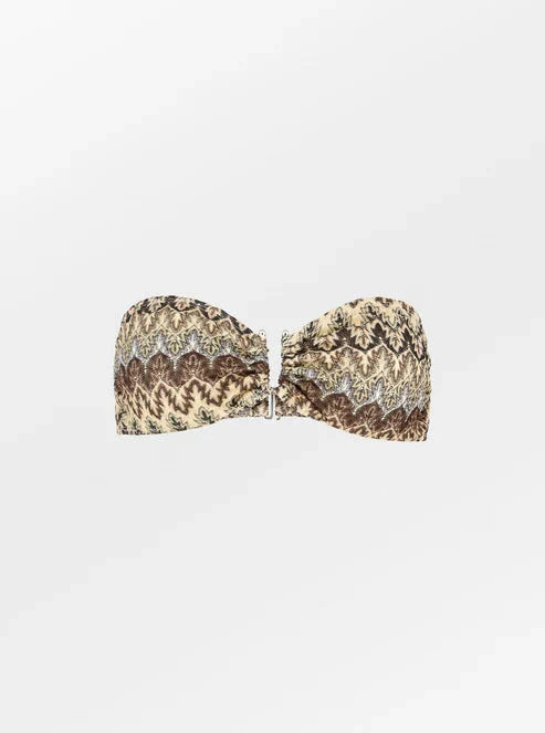 Beck Söndergaard - Amber Bandeau Bikini Top 1111700026 - 34 - Mocha Brown Bikinier 
