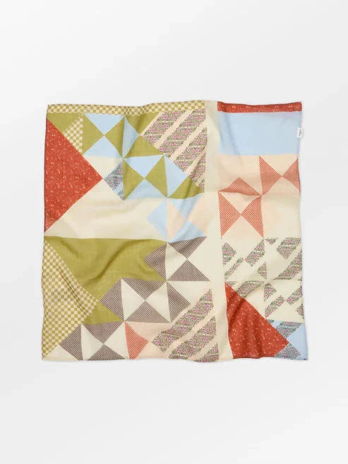 Beck Söndergaard - Quilta Cotta Scarf 2601300016 - 1319 - Khaki Green Tørklæder 