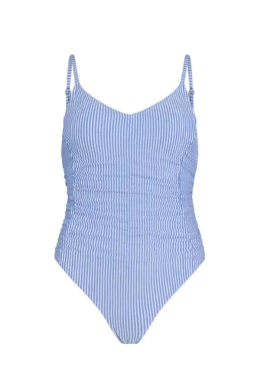 Beck Söndergaard - Striba Gathered Bea Swimsuit 1111700027 - 1187 - Provence Blue Badedragter 