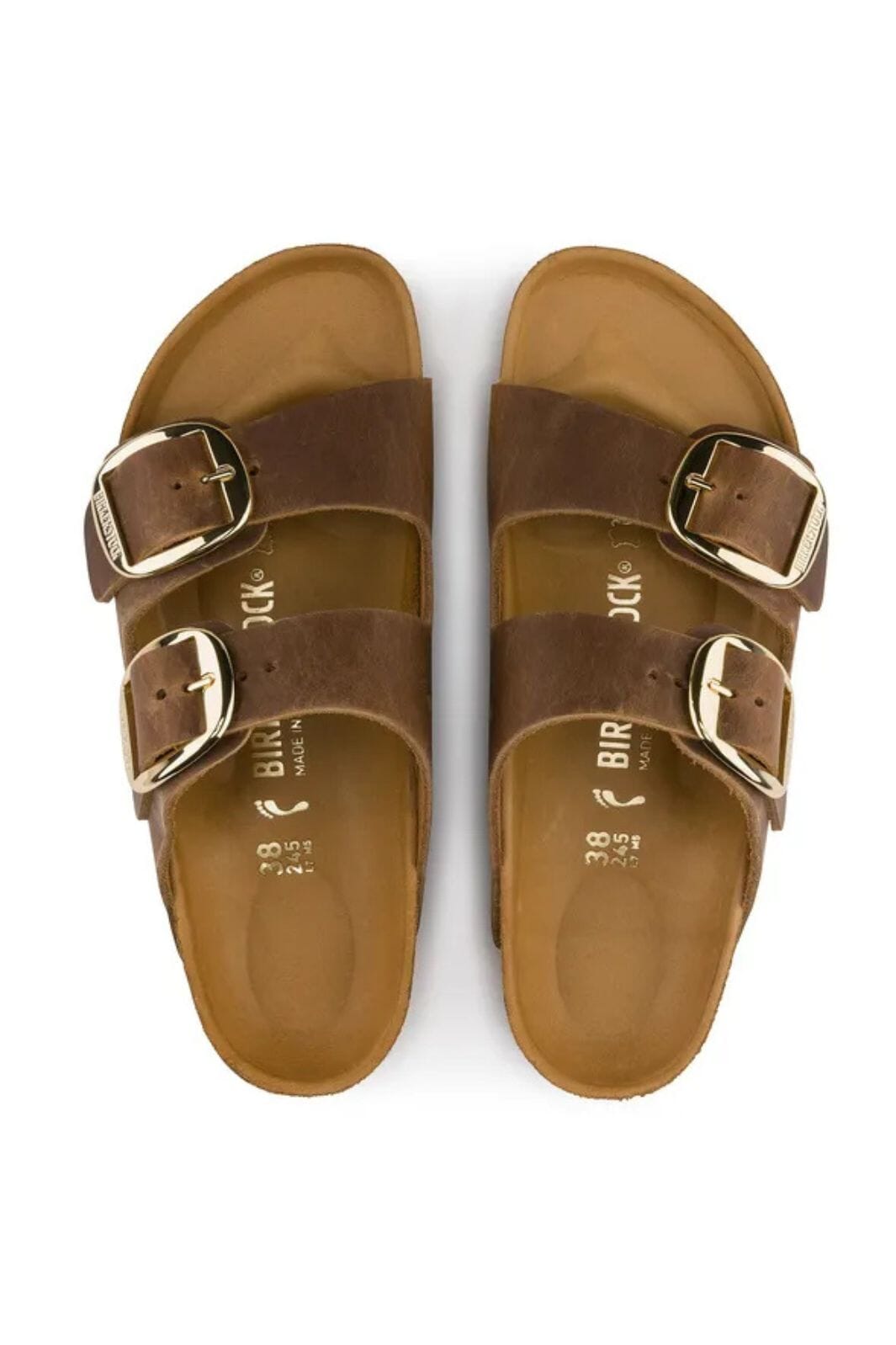 Birkenstock - Arizona 1011073 - Buckle Leoi Cognac Hex 