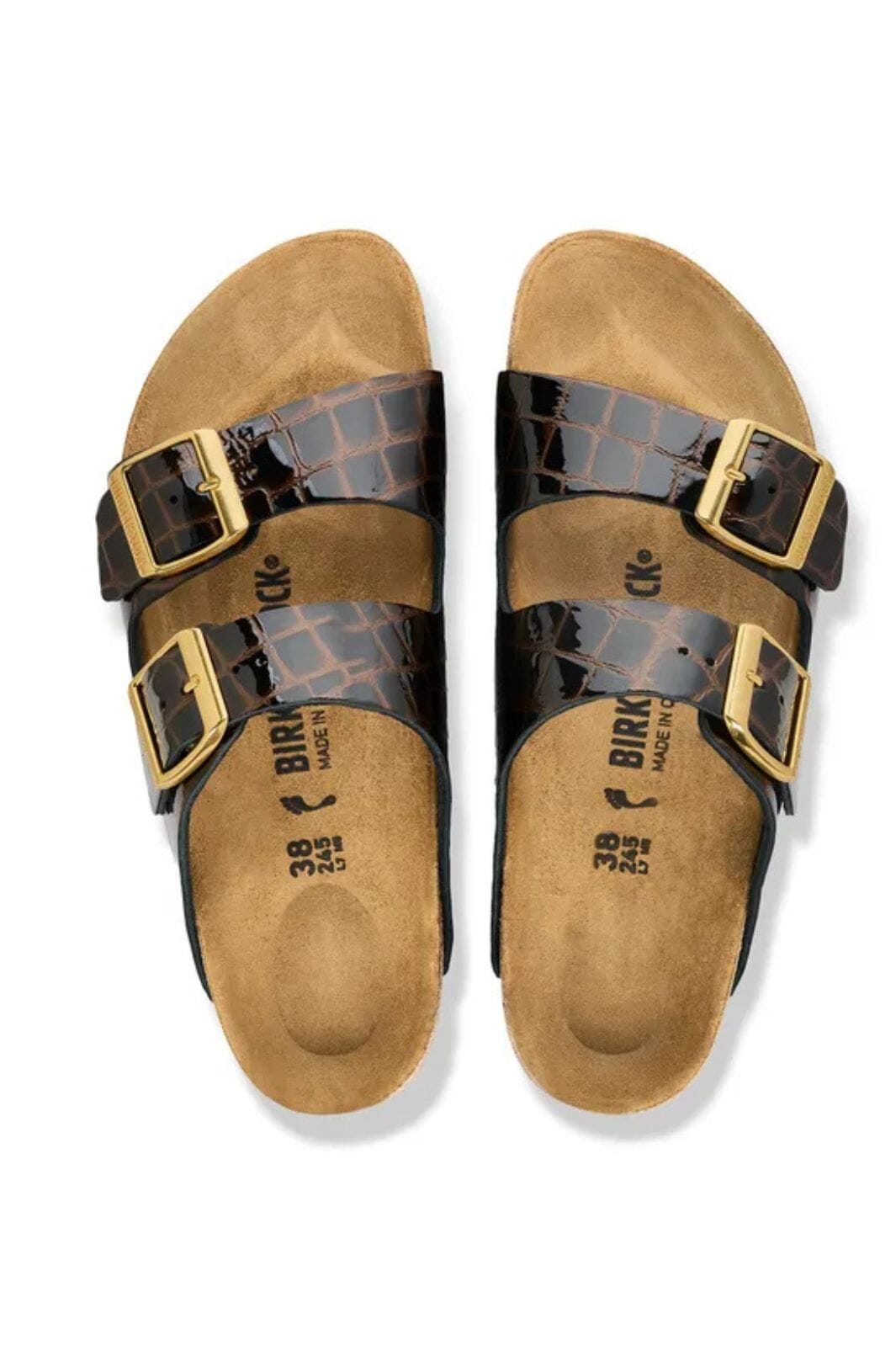 Birkenstock - Arizona 1032864 - A Emboss Animal Black 