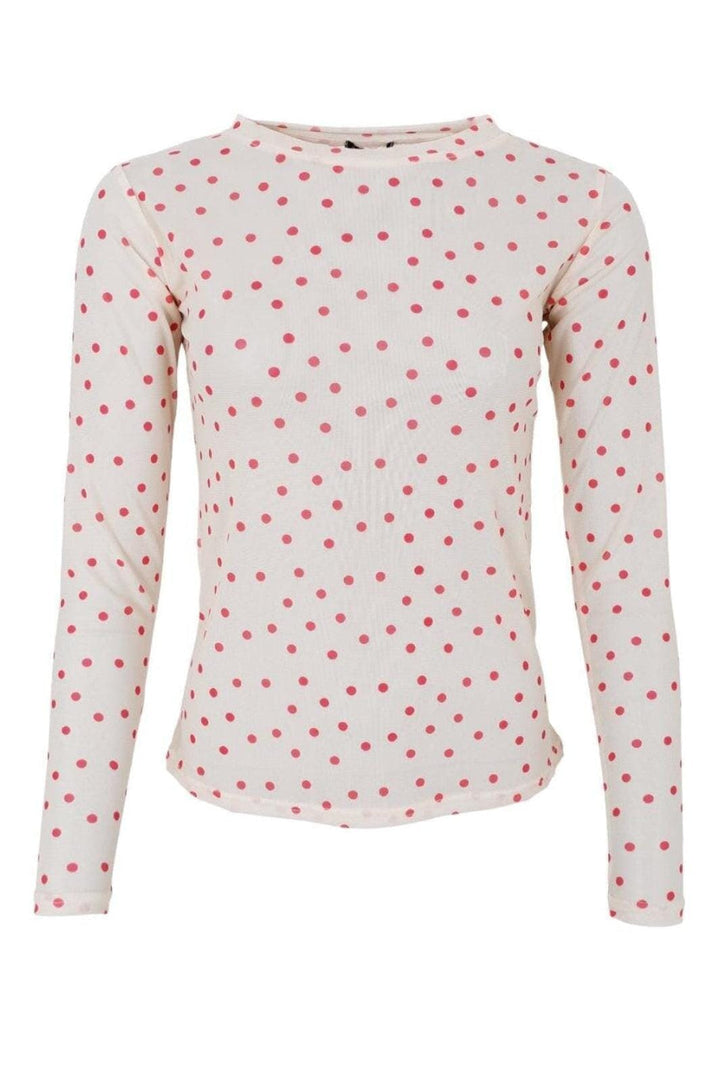 Black Colour - Bcannie Mesh Blouse 3846 - Shirts - Red Dot Bluser 