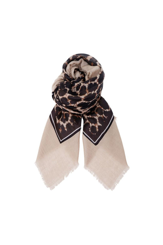 Black Colour - Bcbaylee Deluxe Scarf 208458 - Leopard
