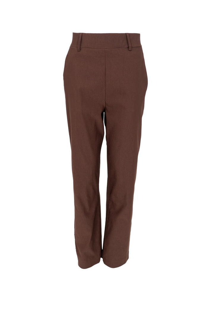 Black Colour - Bcbeverly Cigarette Pant 41352 - Mocca Brown