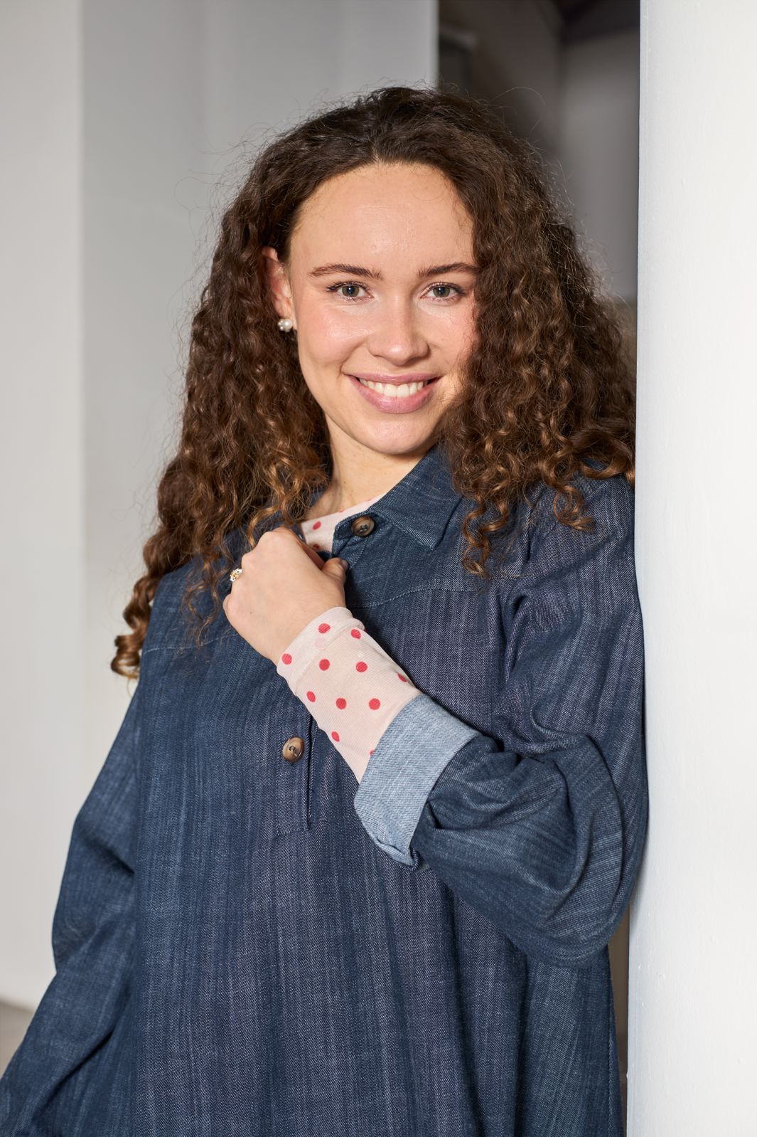 Black Colour - Bcbox A-Dress 40923 - Navy Denim