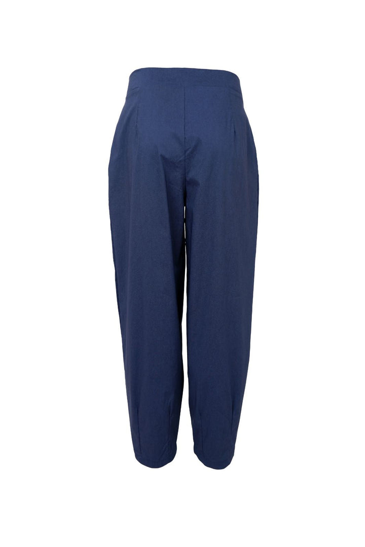 Black Colour - Bcdavina Barrel Pant 40900 - Dk. Denim Melange