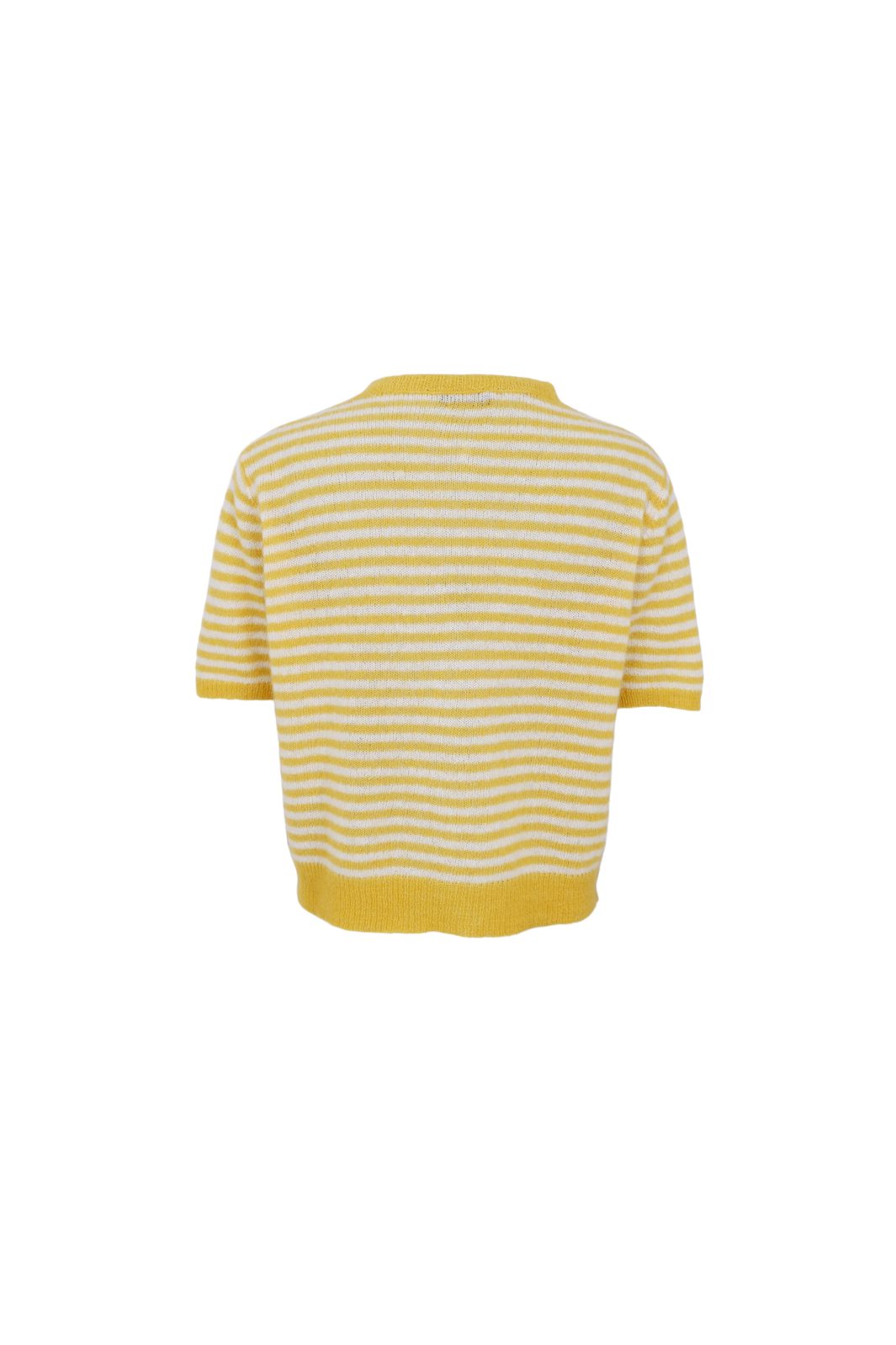 Black Colour - Bcdell Striped Ss Cardigan 1256 - Sun