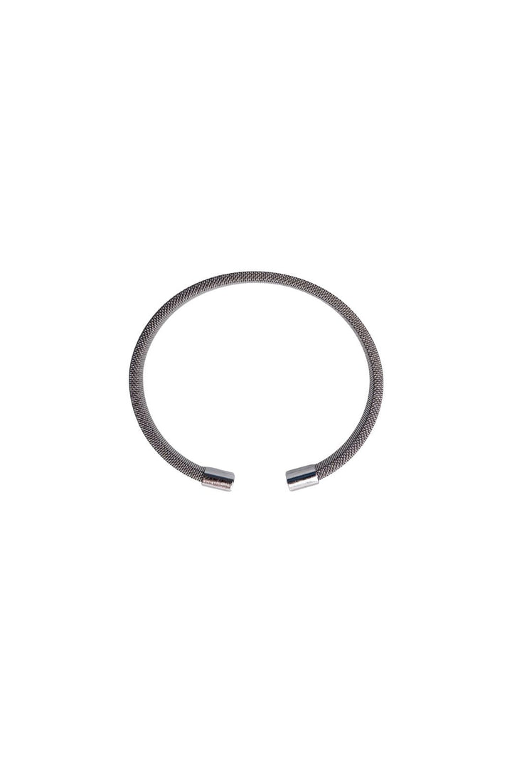 Black Colour - Bcjanet Bracelet 4429 - Silver Coloured