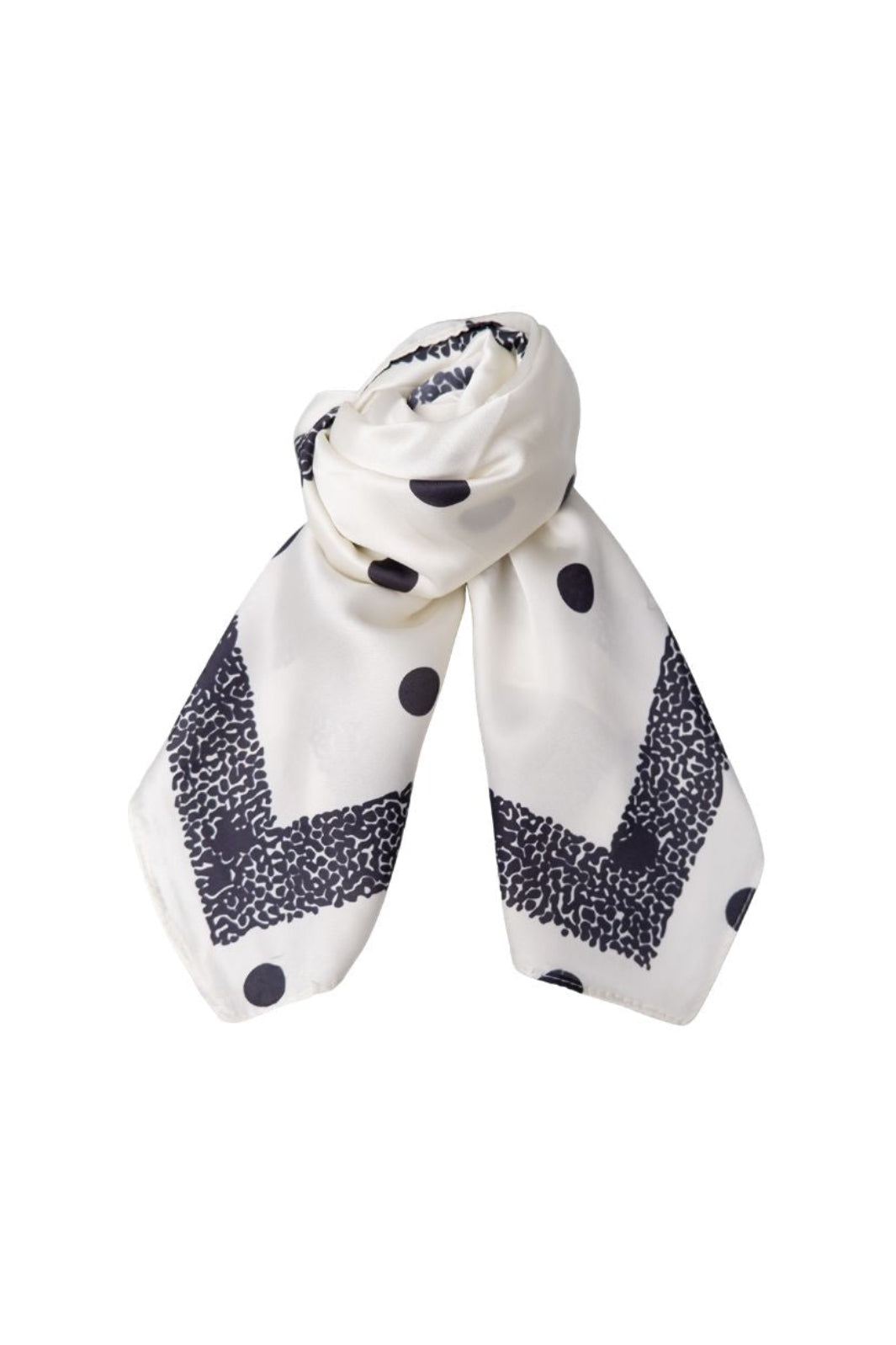 Black Colour - Bcjaylin Mini Scarf 3677 - White
