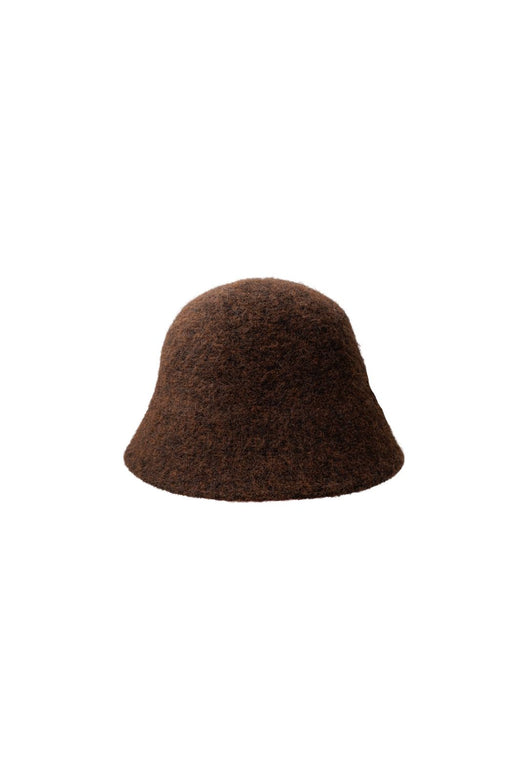 Black Colour - Bcjen Wool Bucket Hat 8059 - Coffee