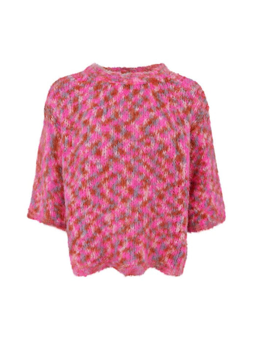 Black Colour - Bcjessa Multi Jumper 1244 - Pink Multi Strikbluser 