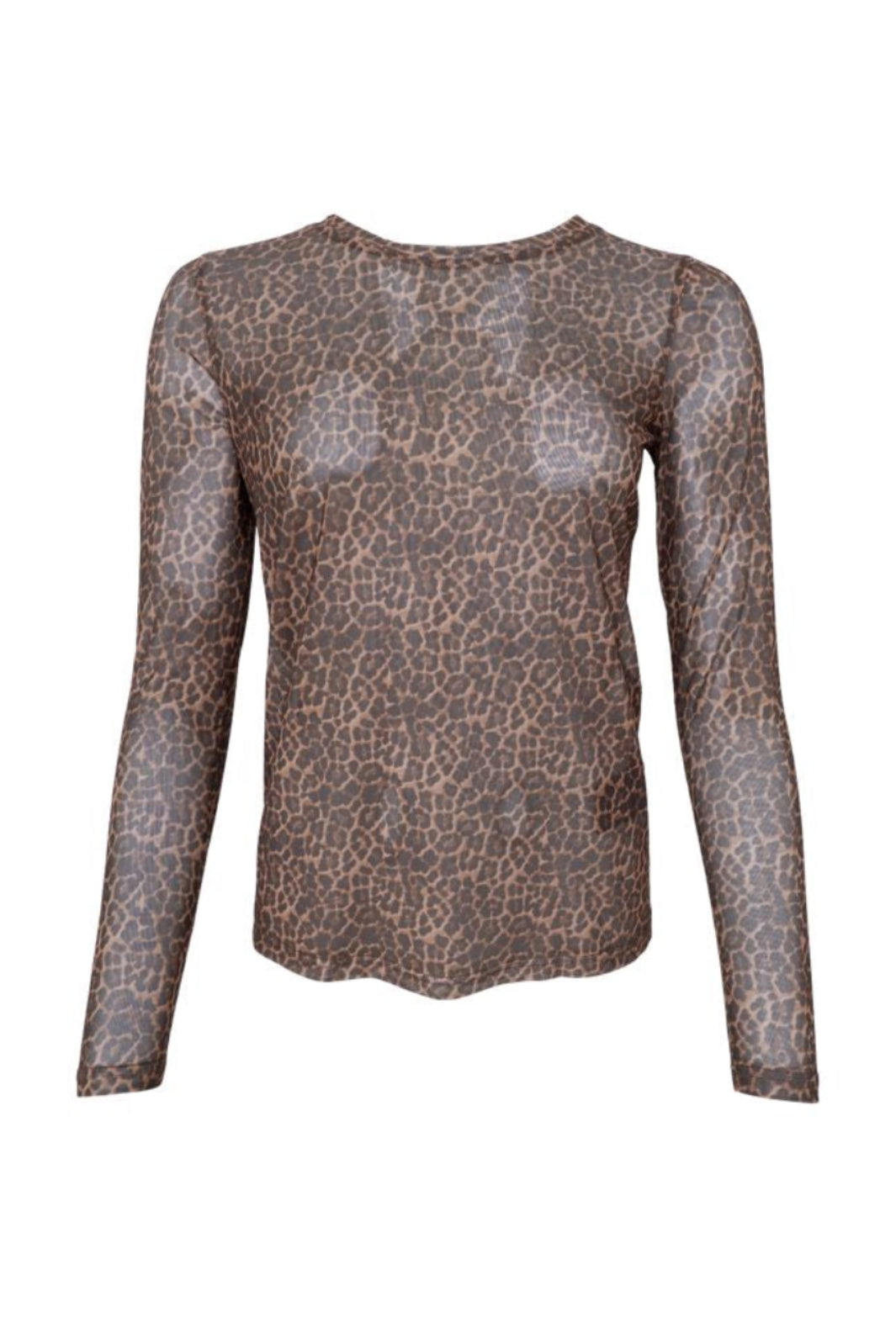Black Colour - Bckamma Mesh Blouse 42000 - Shirts,Mesh & Basic Blouses - Mini Leo