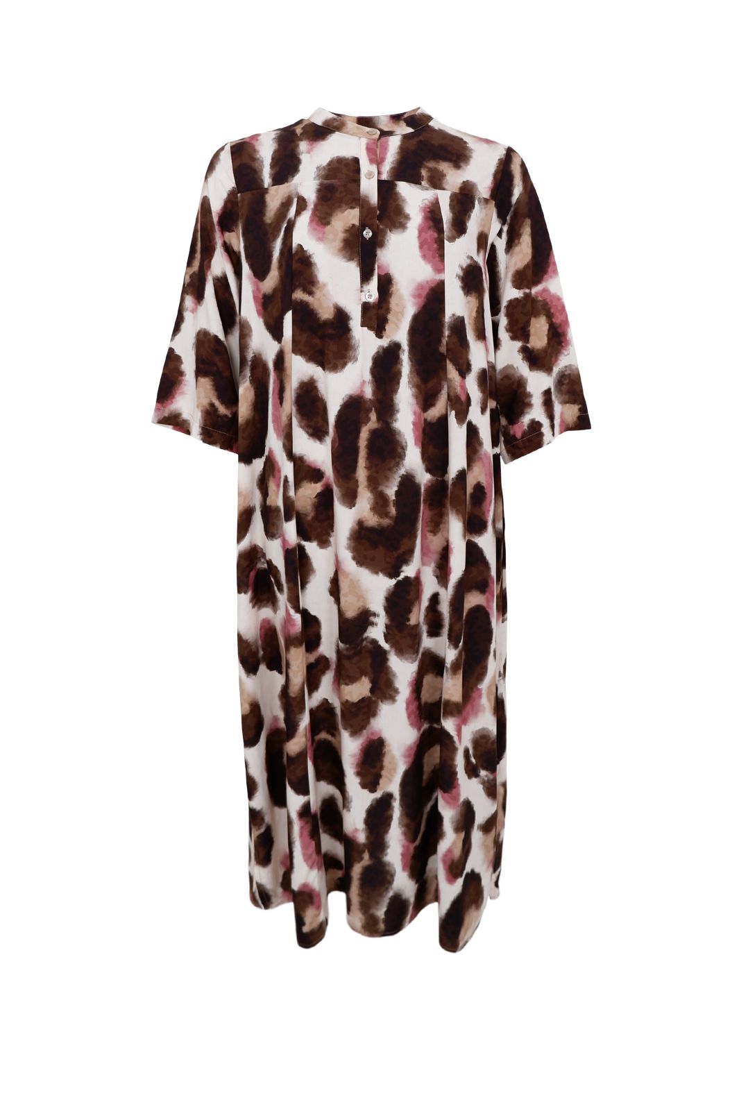 Black Colour - Bckenna Shirt Dress 40927 - Brown Rose