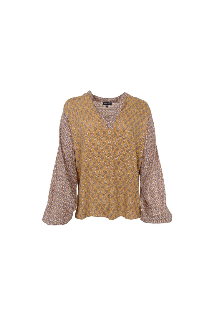 Black Colour - Bcluna Blouse 39232 - Golden Multi