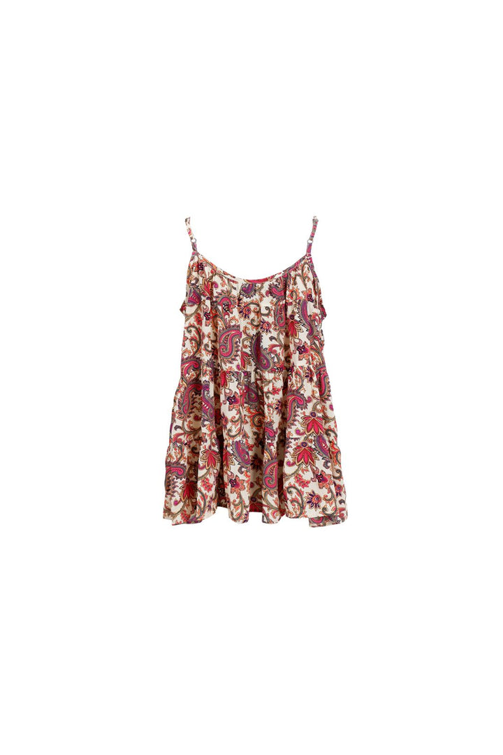 Black Colour - Bcluna Flare Strap Top 39225 - Shirts - Vivid Rouge