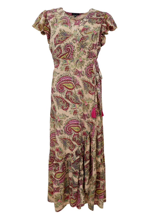 Black Colour - Bcluna Flared Wrap Dress 39151 - Ruby Meadow Kjoler 