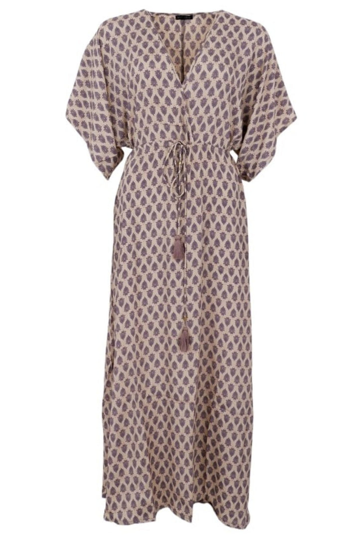 Black Colour - BcLuna Long V-Neck Dress - Savannah Rose Kjoler 