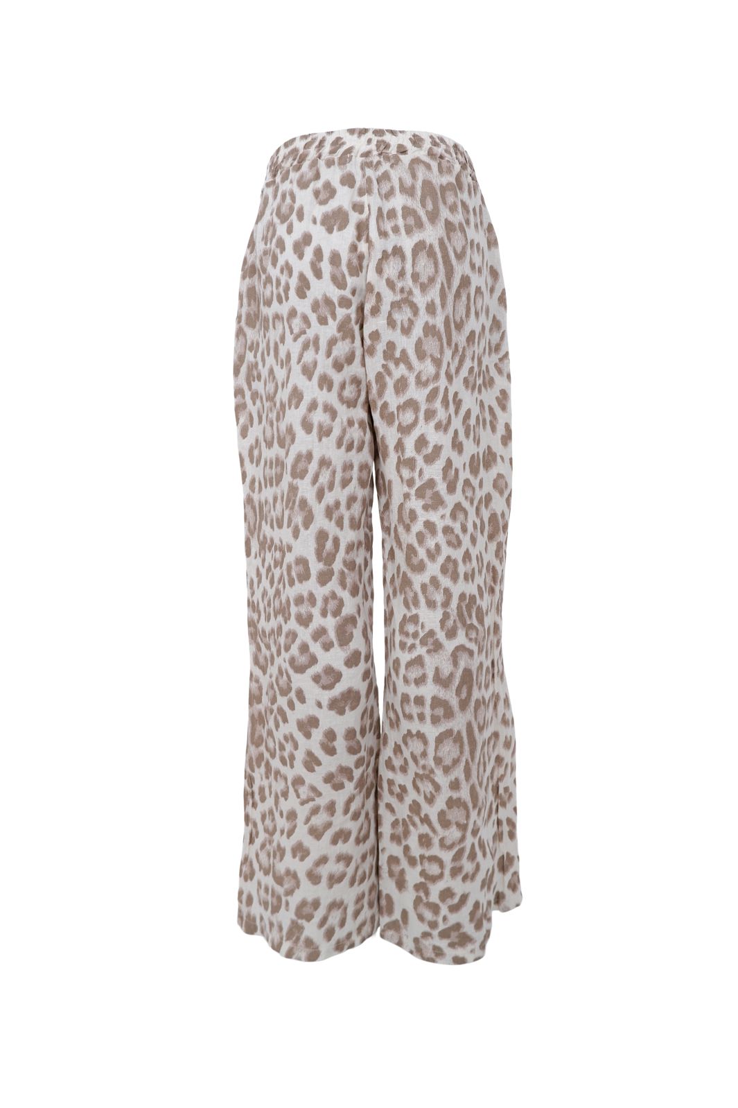 Black Colour - Bcmelina Wide Linen Pant 41114 - Nougat Leo