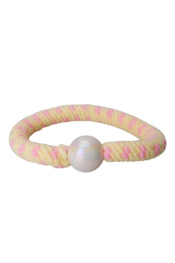 Black Colour - Bcmila Elastic - Yellow Accessories 