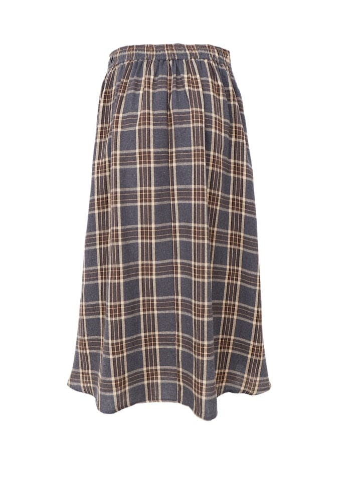 Black Colour - Bcnellie Skirt 41008 - Grey Nederdele 