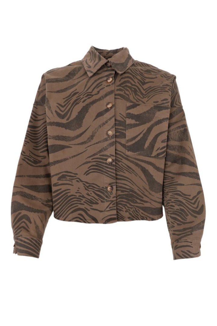 Black Colour - Bcofelia Shirt Jacket 41346 - Espresso