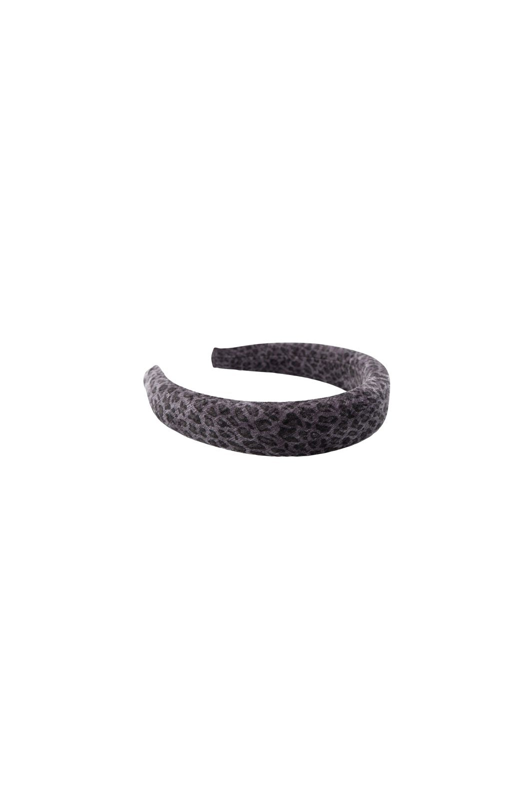 Black Colour - Bcpaola Headband 2356 - Grey Leo